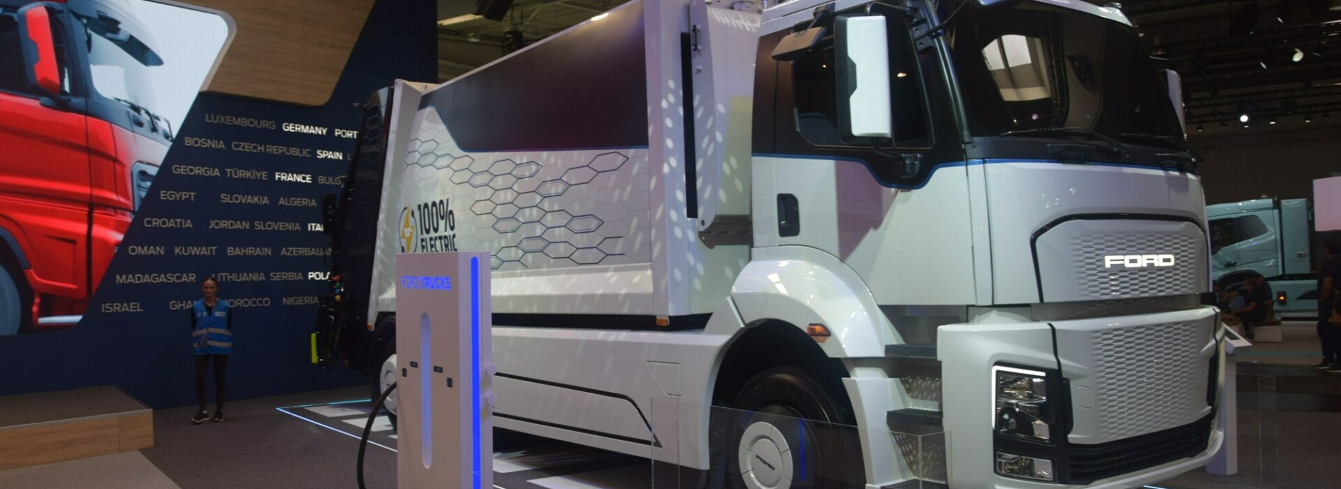100% elektrické nákladní vozidlo Ford Trucks