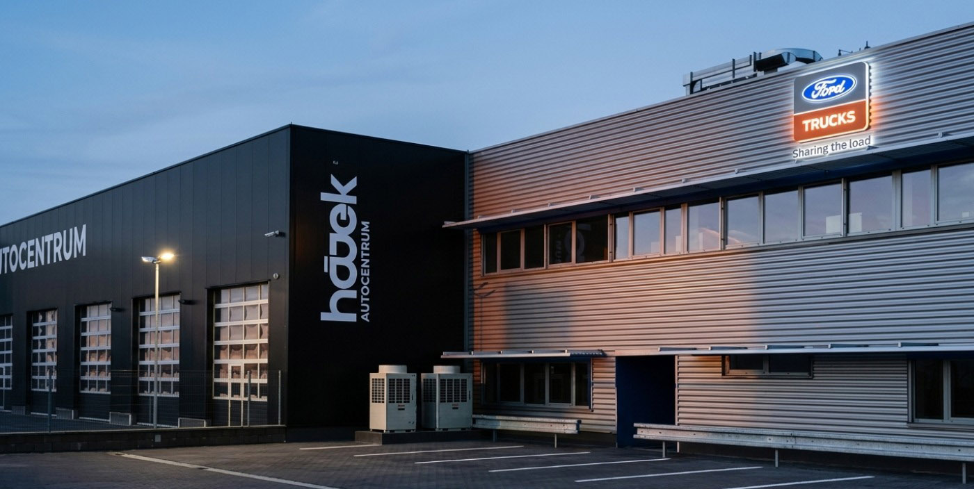 Změna servisního centra Ford Trucks Praha-východ