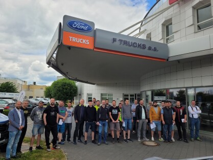 Školení servisních partnerů Ford Trucks v Průhonicích